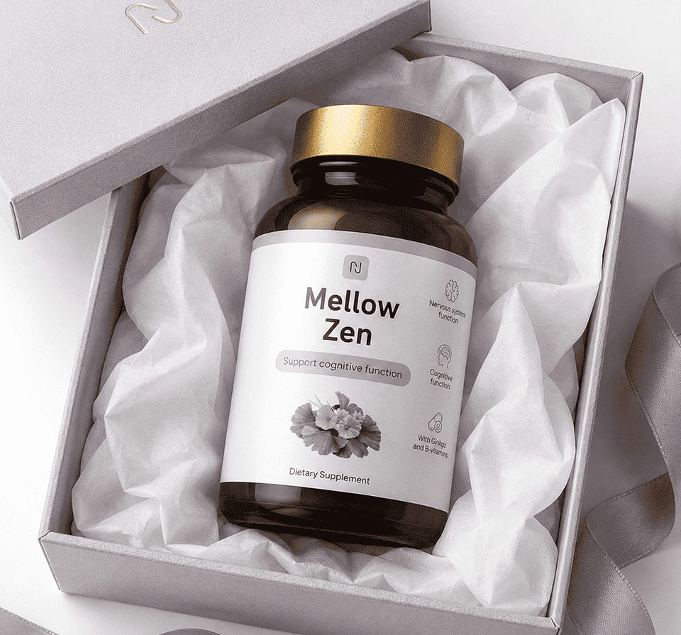 Mellow Zen w pudełku prezentowym z jedwabną wstążką